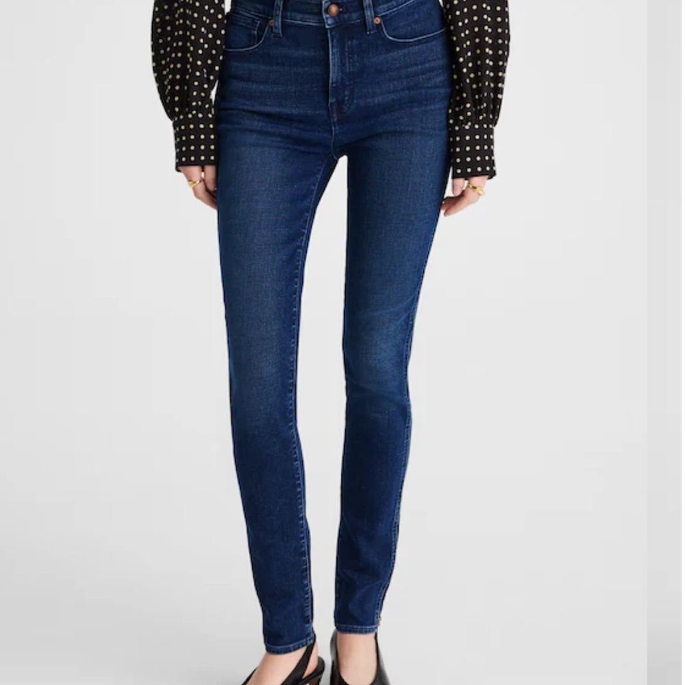 Madewell Dark Blue Skinny Jeans - Picture 2 of 11